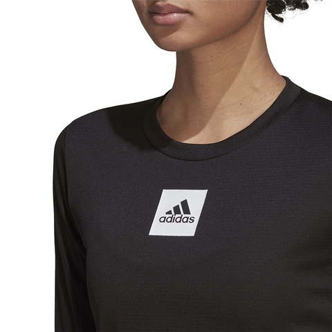 Adidas Paris Freelift Long Sleeve Women's Tennis Top Black