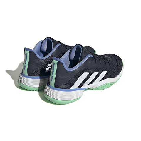 Adidas Barricade Junior Tennis Shoe Navy/blue/white