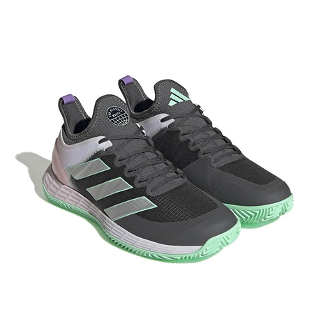 Adidas adizero Ubersonic 4 Clay Women's Tennis Shoe Grey/silver/violet
