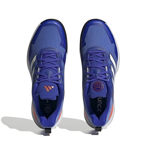 Adidas Defiant Speed Men's Tennis Shoe Blue/white