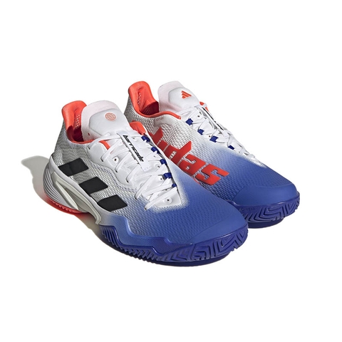 Adidas Barricade Men's Tennis Shoe Blue/white/red