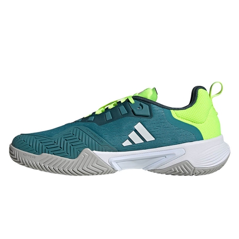 Adidas Barricade Men's Tennis Shoe Green/lemon/white