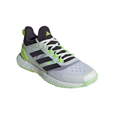 Adidas Adizero Ubersonic 4.1 Men's Tennis Shoe White/black/lemon