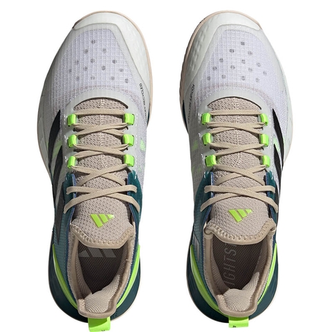 Adidas Adizero Ubersonic 4.1 Women's Tennis Shoe White/green/lemon