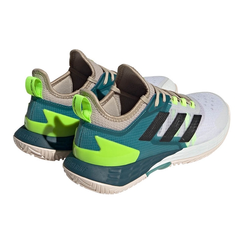Adidas Adizero Ubersonic 4.1 Women's Tennis Shoe White/green/lemon