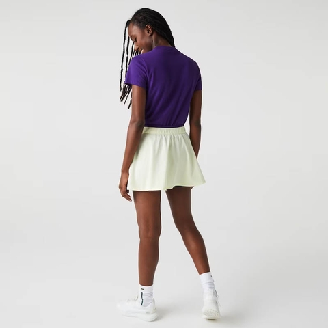Lacoste Performance Women's Tennis Skirt Yellow/purple