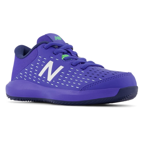 New Balance KC 696 v4 M Junior Tennis Shoe Blue