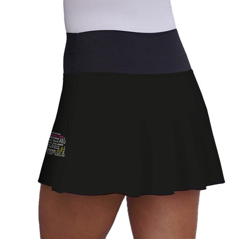 Lacoasport Miami Skyline Women's Tennis Skirt Print