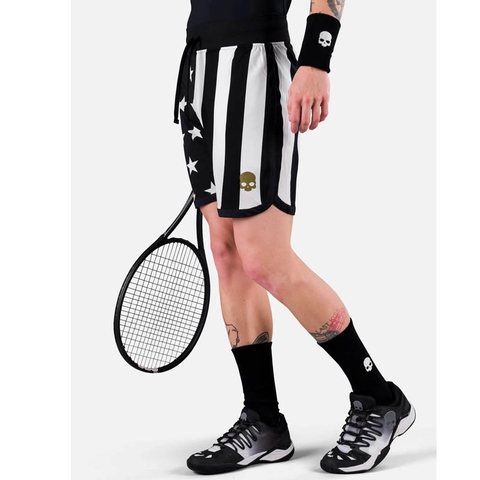 Hydrogen Star Men's Tennis Short Black/white