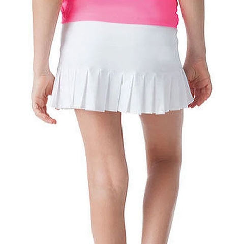 Fila Pleated Girls' Tennis Skirt White