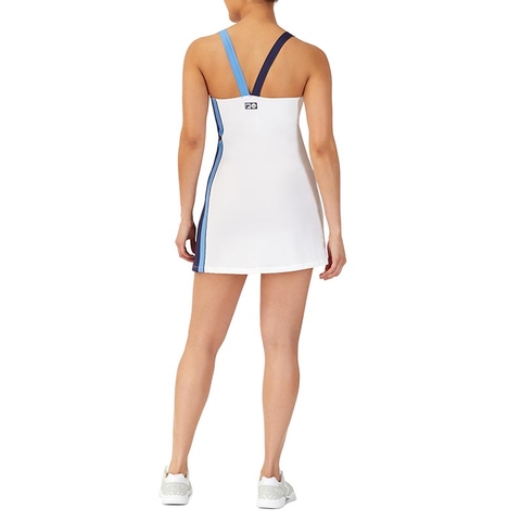 Fila 110 Year Women's Tennis Dress White/blue