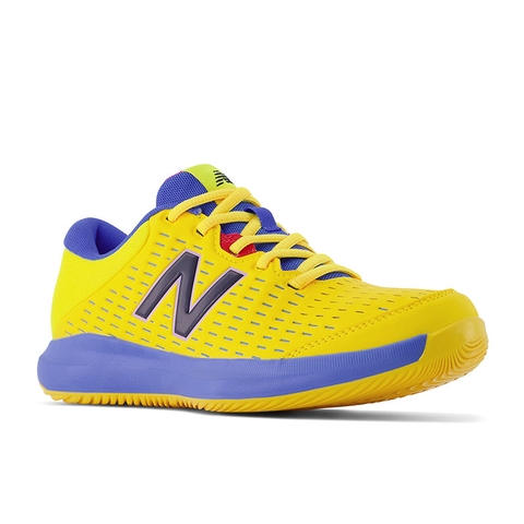 New Balance 696V4 B Women's Tennis Shoe Yellow