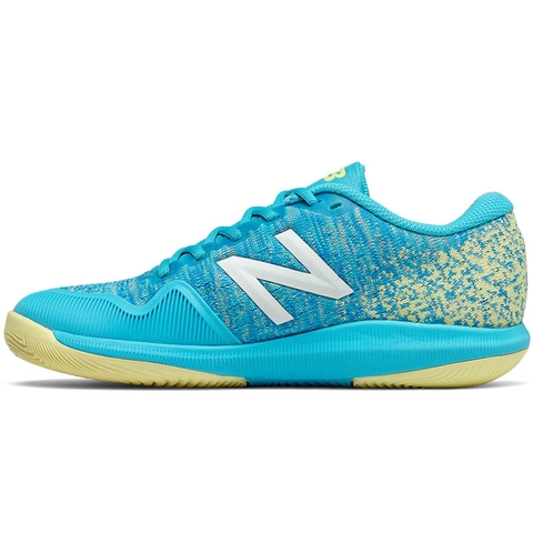 New Balance FuelCell 996V4 B Women's Tennis Shoe Blue/yellow