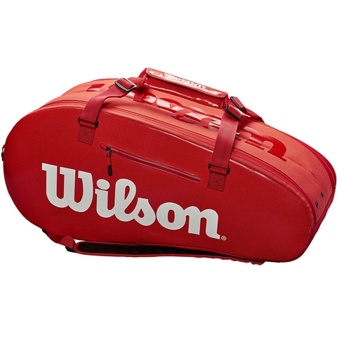 Wilson Super Tour 2 Compartment Large Tennis Bag Red
