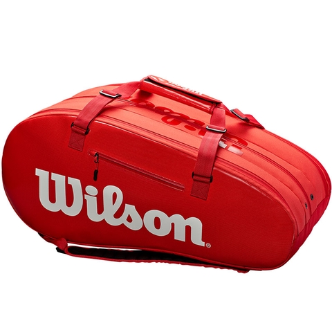 Wilson Super Tour 3 Compartment Tennis Bag Red