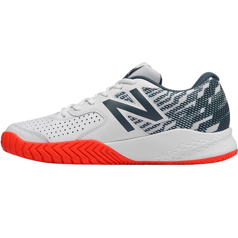 New Balance MC 696v3 D Men's Tennis Shoe White/grey